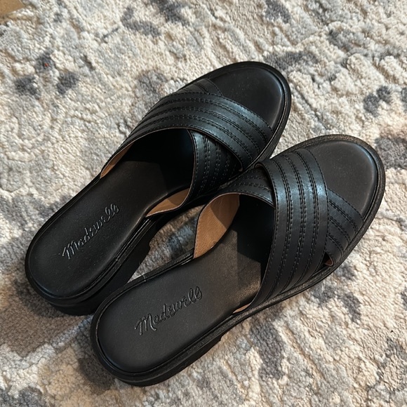 MADEWELL The Alina Platform Sandal NIB - Picture 7 of 12